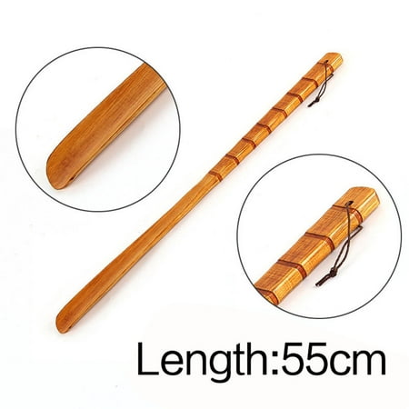 

32/38/55cm New Durable Professional Wooden Shoe Horn Flexible Long Handle Shoehorn Useful Shoe Lifter Spoon Home Tools Supplies