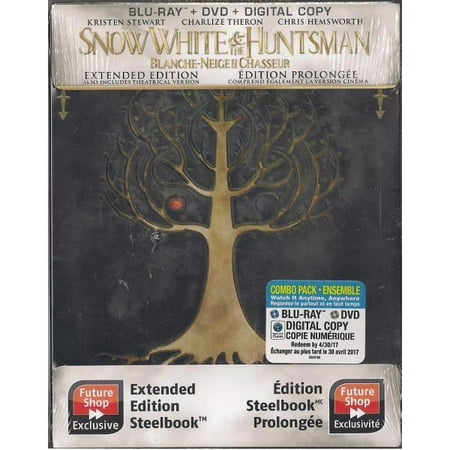 Snow White & the Huntsman - Limited Edition SteelBook [Blu-ray + DVD + Digital]