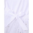 thumbnail image 3 of CARETOO Toddler Princess Dress Little Girls Clothes Mesh Dress Flutter Sleeve Formal Wedding Dress, 3 of 10