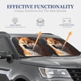 thumbnail image 4 of Saiise Regal Shiba Inu for Foldable Car Sun Shades (2-Pack) Offer Sun Protection with an Easy-fold Design for Convenient Windshield Shading-Medium, 4 of 6