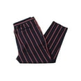 thumbnail image 2 of Lauren Ralph Lauren Womens Crepe Striped Skinny Pants Navy 14, 2 of 2