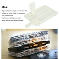 thumbnail image 3 of Tape Splicing Block, Compact Professional 1/4 10 In Tape Splicing Set Easy Installation High Strength  for Tape Reel Recorder, 3 of 7