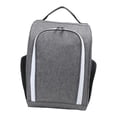 thumbnail image 4 of Bolsa para zapatos de golf, organizador portátil de viaje, transpirable, con cremallera y doble bolsillo exterior para deportes., 4 of 8