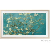 Samsung 75" The Frame TV Customizable Bezel, Magnetic, Quick and Easy Installation, VG-SCFC75SGMZA, 2023, Sand Gold Metal -