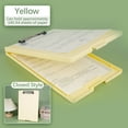 thumbnail image 4 of Lksixu Clipboard with Storage, Standard A4 Plastic Nursing Clipboard with Low Profile Clip, Heavy Duty Large Capacity Folder Portable Clip Board Writing Pad Back to School for Teacher Coaches Office, 4 of 9