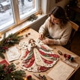 thumbnail image 5 of Clearance! DIY Crafts Christmas Patchwork Fabric Art Kit Handmade Set Sewing Supplies Holiday Project Felt Applique Material Package Home Decoration Gift Adult Beginner, 5 of 5