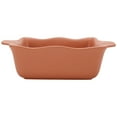 thumbnail image 5 of Just Feed Me by Jessie James Decker Ceramic Square Bakeware Dish, Terracotta Rose, 5 of 7