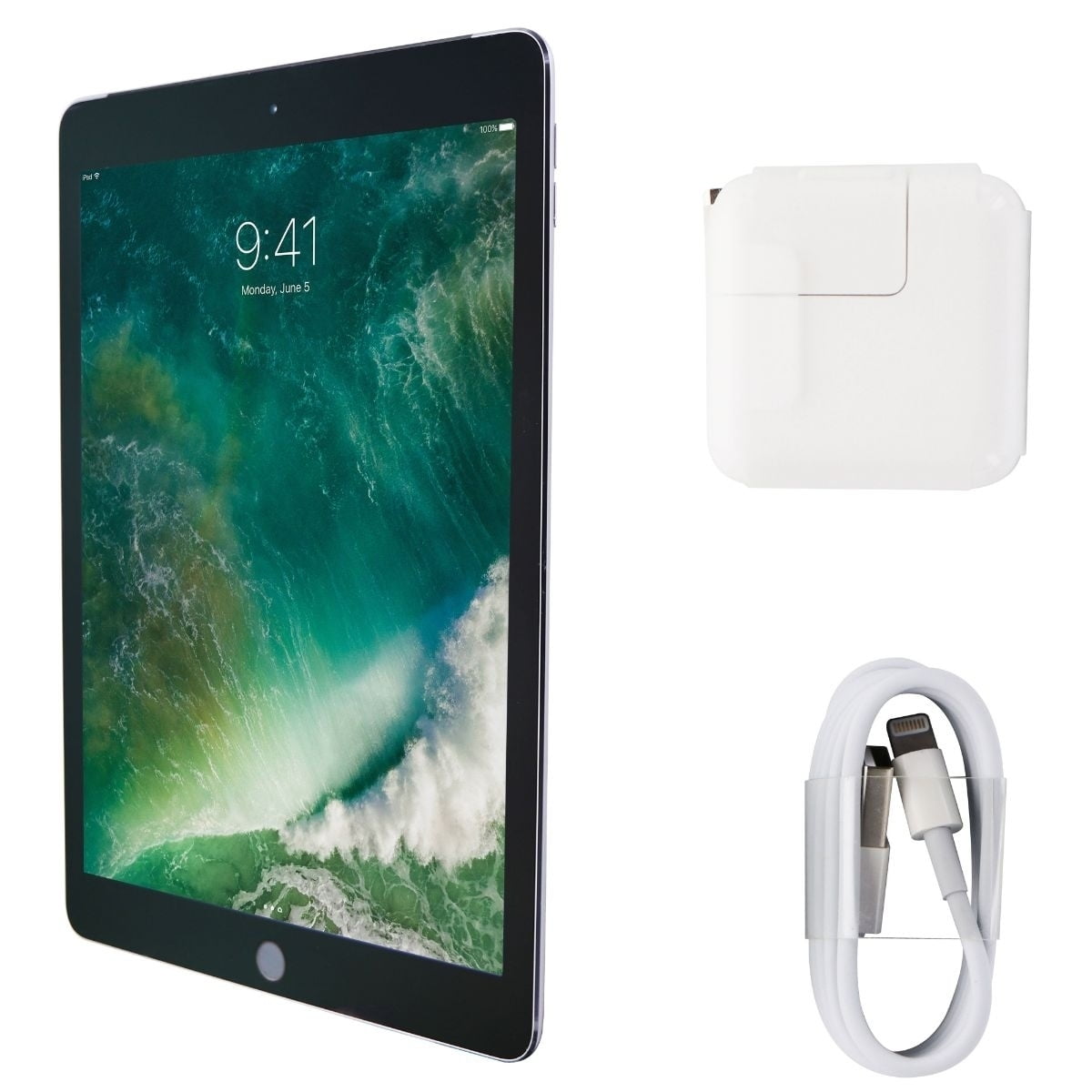 Apple iPad Air 2 WiFi Only 16GB Space Gray Refurbished - Walmart.com