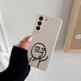 thumbnail image 3 of Funny Middle Finger Cute Man Liquid Silicon Case For Samsung Galaxy S24 S23 S22 Ultra S21 S20 FE S10 S24 Plus Luxury Phone Cover, 3 of 5