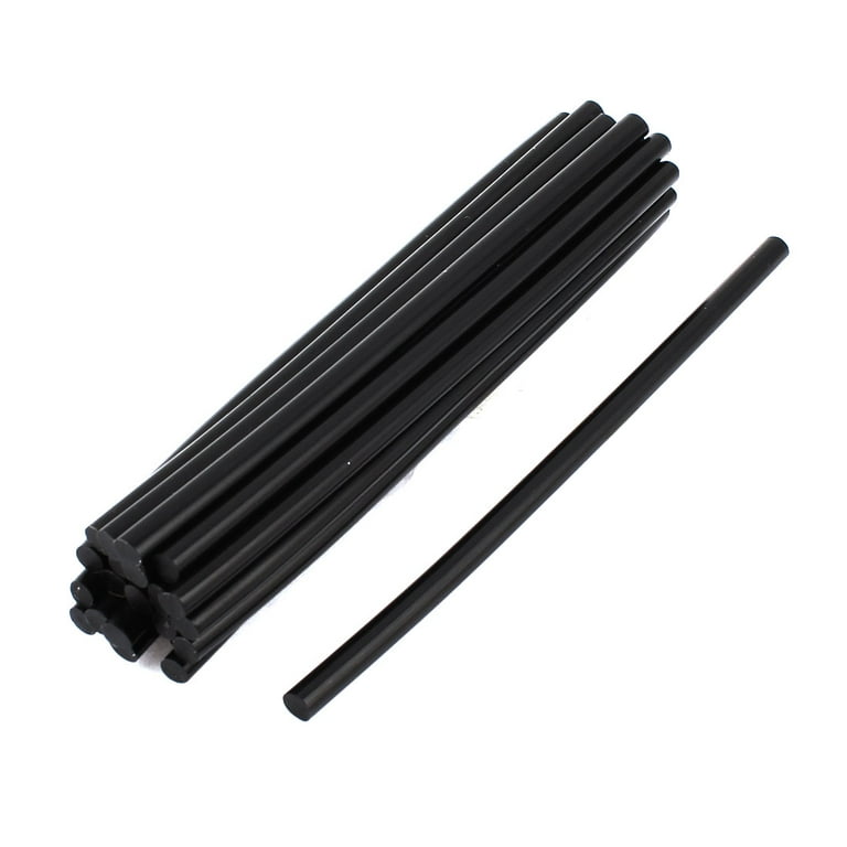 30pcs Black Hot Melt Glue Adhesive Sticks 75 x 7mm for Big Heating