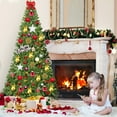 thumbnail image 2 of Patiojoy 9Ft Artificial Christmas Tree PVC Hinged Spruce Xmas Tree W/ 2094 Branch Tips, 2 of 10