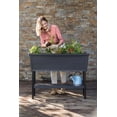 thumbnail image 3 of Keter Alfresco Raised Garden Bed with Self-Watering System, 44" x 18" x 33", Gray, 3 of 18