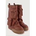 thumbnail image 2 of Women's Round Toe Lug Sole Cargo Pocket Slouch Boots, 2 of 6