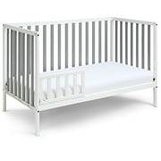 Baby Cache Deux Remi Island Crib, White & Gray