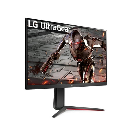 LG - UltraGear 32” LED QHD 5-ms AMD FreeSync Premium with HDR 10 (DisplayPort, HDMI) - Black