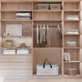 thumbnail image 5 of Unique Bargains Clothes Storage Moving Bags for Closet Organizers Clear 29x13x14.5in, 5 of 7