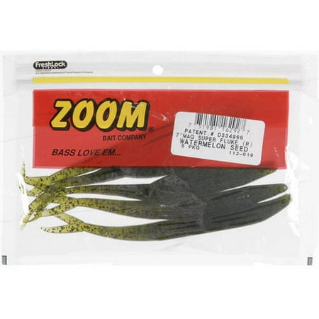 Zoom Mag Super Fluke, Watermelon Seed (Fluke Vt02 Best Price)