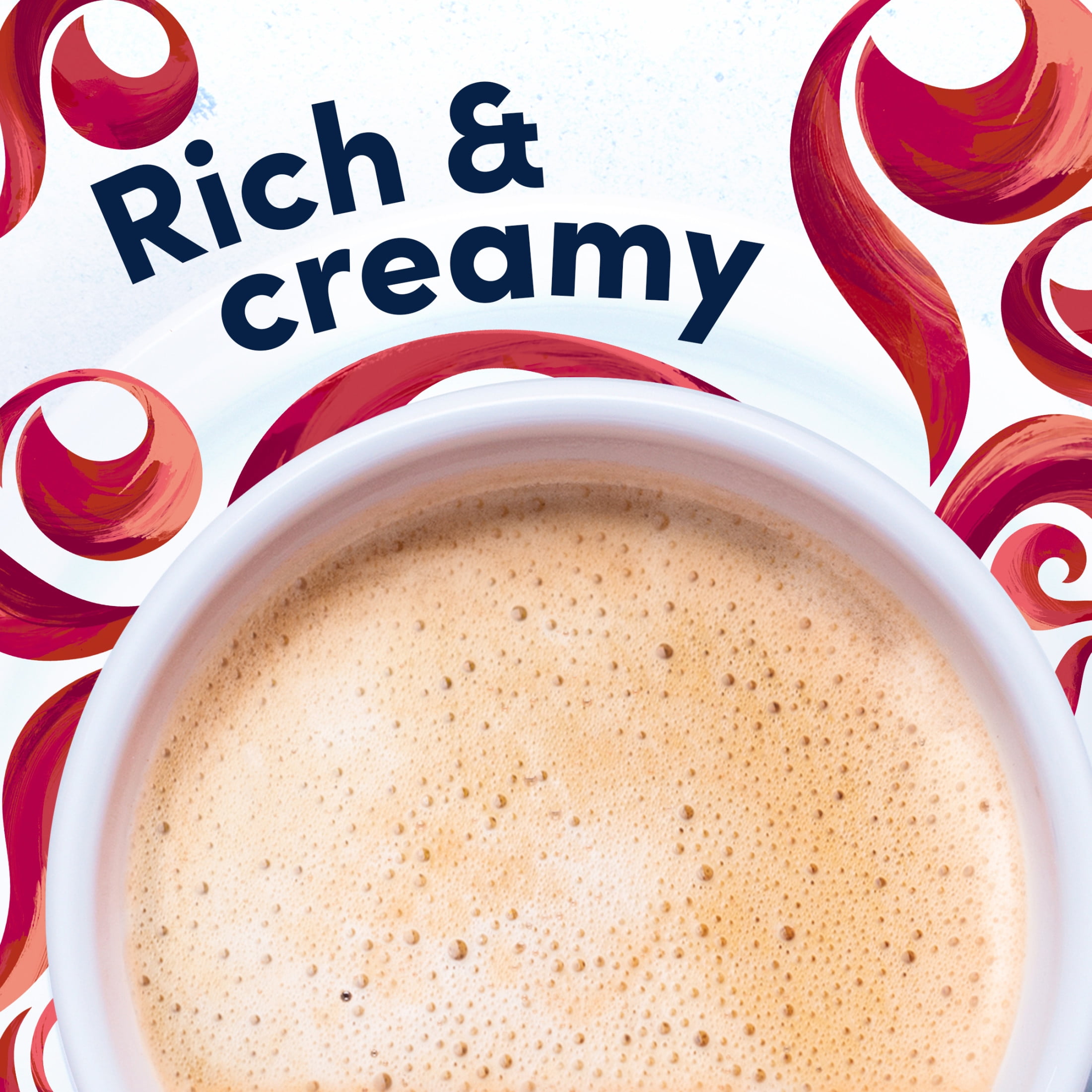 (6 pack) Gevalia Frothy 2-Step Artificially Flavored Cappuccino Espresso Style K‐Cup® Coffee Pods & Froth Packets Kit, 6 Count Box