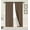 Brown Coffee, variant on 2pc light blocking window curtain panel  microfiber mate blackout solid
