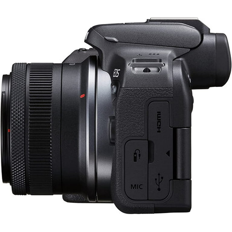 Canon EOS R10 Mirrorless Camera Starter Kit - Black, RF-S 18