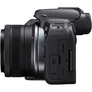 Canon EOS R10 Mirrorless Camera (New, Black) with RF-S 18-45mm F/4.5-6.3 IS STM Lens, 128GB Memory, Case, Tripod, Filters Bundle (International Version)