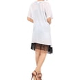 thumbnail image 2 of HAPPY BAY Women's Chiffon Summer Beach Open Front Holiday Kimono Beachwear Duster Cardigans for Women XL-XXL Charcoal_AB787, 2 of 4