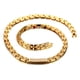 thumbnail image 5 of Collar de acero inoxidable dorado alivio del dolor de moda, , para hombres mujeres 51-80 cm/20-31,5 pulgadas Sunnimix Collar de acero inoxidable, 5 of 6