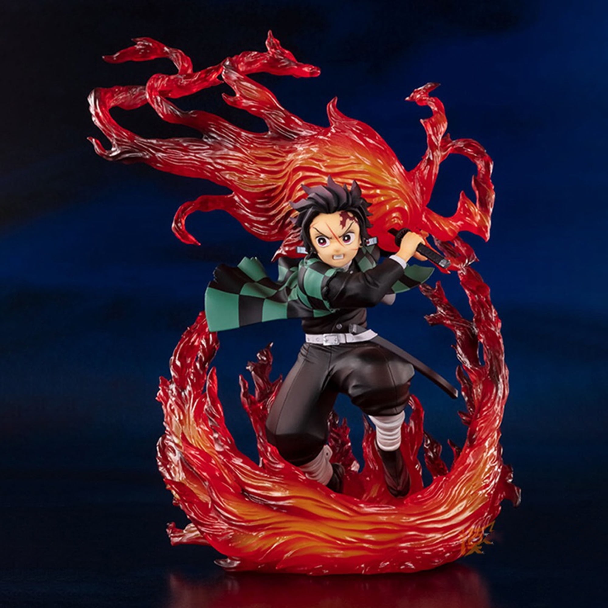 Action Figure Demon Slayer Tanjiro Kamado (Hinokami Kagura) - Bandai -  Interactive Gamestore