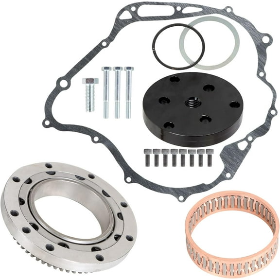 labwork One Way Starter Clutch Kit Starter Clutch Gasket Bolts Kit Replacement for Yamaha V-STAR 1100 XVS 1100 1999-2009