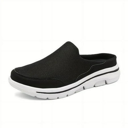 

2024 Plus Size Men s Outdoor Activities Men s Casual Soft Sole Slippers Solid Colour Breathable Out Comfy Non Slip Mule Shoes