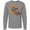 Athletic Heather, variant on Inktastic I Wear Orange for my Aunt Multiple Sclerosis Awareness Long Sleeve T-Shirt