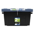 thumbnail image 2 of Set de 2 Cajas con Tapa de Color Capacidad 42 Litros Plastic Trends Heavy Duty Negro-Plumbago, 2 of 4