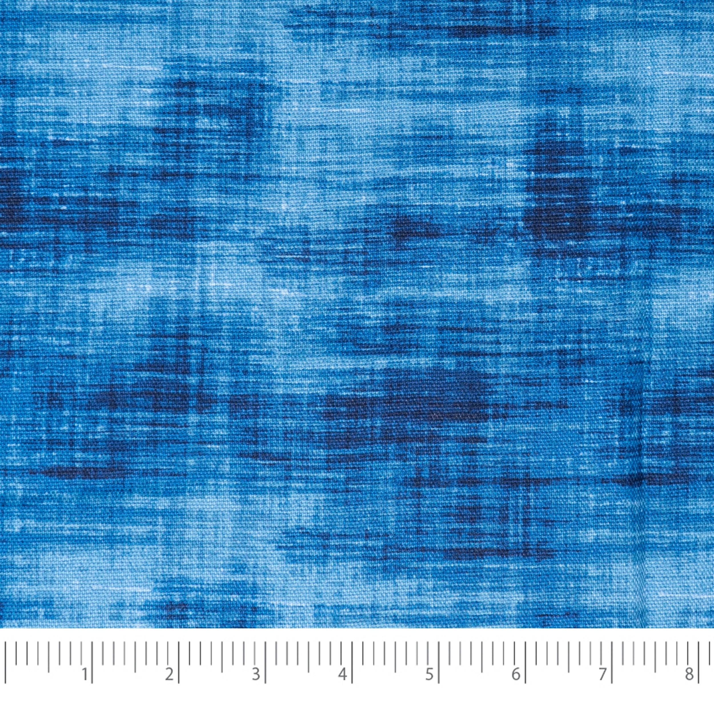 Waverly Inspirations 2 Yard Cut 100% Cotton Duck Print Fabric Water Color Plaid Texture, 45" Wide for Quilting & Sewing