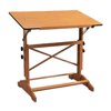 Alvin Art and Drawing Table Cherry Melamine Top 30" x 42"