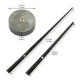 thumbnail image 2 of GETAJGHSD Clock Parts Replacement Modern Clock Movement 1 Set, 2 of 8