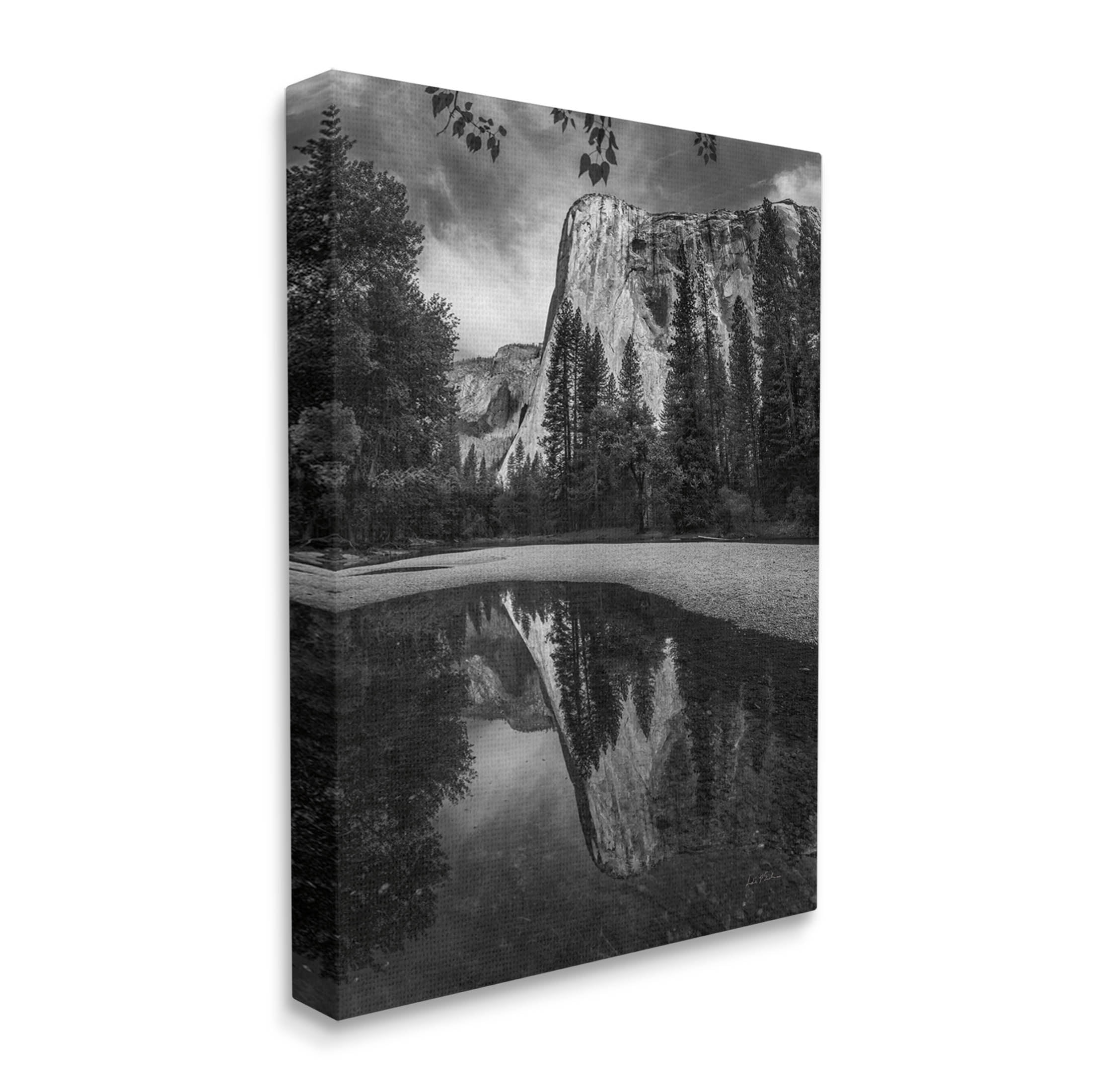 Stupell Industries Yosemite Wildlife Nature Reflection Photograph Gallery Wrapped Canvas Print Wall Art, Design by Andre Eichman