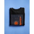 thumbnail image 3 of 12 April Cosmonautics Day Sweatshirt Women -Image by Shutterstock, Female 4X-Large, 3 of 4