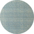 thumbnail image 1 of Ahgly Company Indoor Round Abstract Light Slate Gray Abstract Area Rugs, 8' Round, 1 of 6