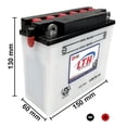 thumbnail image 2 of LTH MOTOBATERIA 12N7B 3A, 2 of 5