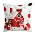 thumbnail image 2 of Pillow Covers 17.7x17.7 Inches Decorative Pillow Cases, Hidden Zipper, Soft Fabric, Home Decor, Christmas Design, High-Quality Cotton, Durable, Easy to Clean, for Living Room, Bedroom, Office, Soft, 2 of 9