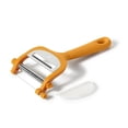 thumbnail image 1 of Starfrit - Trancheuse de Fromage Réglable 2 en 1, Assiette en Acier Inoxydable, Lavable au Lave-Vaisselle, Orange, 1 of 6