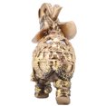 thumbnail image 4 of Elephant Statue, Home Dector, Elephant Sculpture, Anti Slip Bottom Wealth Figurine Gift Optional 3 Size For Home Cofe, 4 of 8