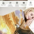 thumbnail image 3 of JEUXUS Eagle Blanket for Bed, Throw Blanket for Women, Men and Kids - Super Soft Plush Eagle Blanket Throw - Eagle Throw Blanket, 3 of 6