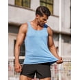 thumbnail image 6 of COOFANDY Men Gym Tank Top Y-Back Workout Muscle Tee Bodybuilding Tank Top Sleeveless Beach Shirt Summer Tanks Soft, 6 of 7