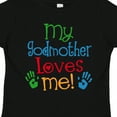 thumbnail image 4 of Inktastic My Godmother Loves Me Boys or Girls Toddler T-Shirt, 4 of 5