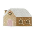 thumbnail image 5 of Vggrvlo Christmas Bathroom Rugs Mats Non Slip Extra Soft Absorbent Chenille Floor Mats Rubber Backing Quick Dry Bath Rugs Mats 24"x16" Christmas House Shape, 5 of 6