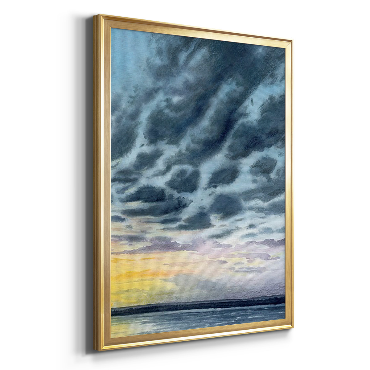 Anastasia Island Sunset II Premium Framed Print - Ready to Hang