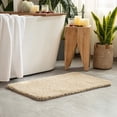 thumbnail image 2 of GYTF Non Slip Small Bathroom Rug Bath Mats for Bathroom(16x24,Beige) Absorbent Thick Soft Microfiber Bathroom Mat Machine Washable Bath Rug Plush Carpet for Tub Shower, 2 of 9