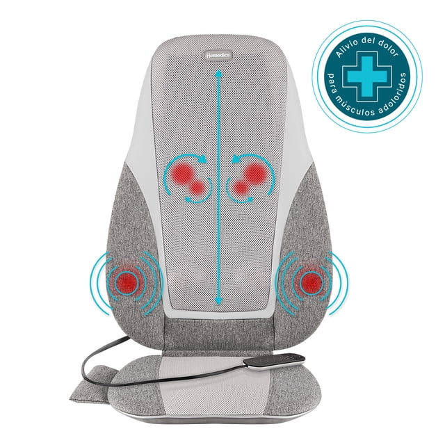 Asiento de masaje Shiatsu y vibración con calor