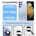thumbnail image 2 of Funda Vakoo para Samsung Galaxy S21 Ultra 5G | Transparente Antiamarillamiento, Respaldo Rígido, Protección Militar contra Caídas, Compatible con Carga Inalámbrica, 2 of 7